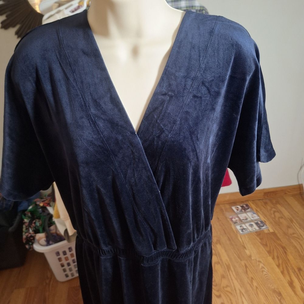 Anthropologie Midnight Blue Jumpsuit - Picture 6 of 8